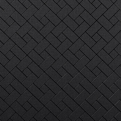 Fönsterfilm med dekorativ mörk design