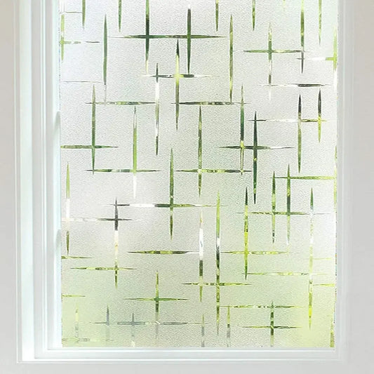 Fönsterdekal - Frostad UV-block - Fonsterdekal